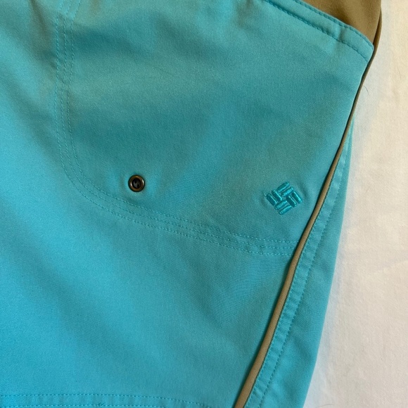 Columbia‎ quick dry shorts teal - women's 10 - Picture 7 of 16